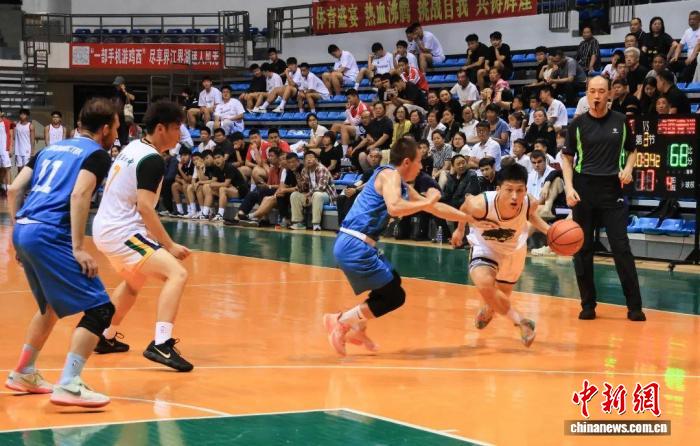 黑龙江鸡西举办第37届“促进杯”国际篮球赛 八